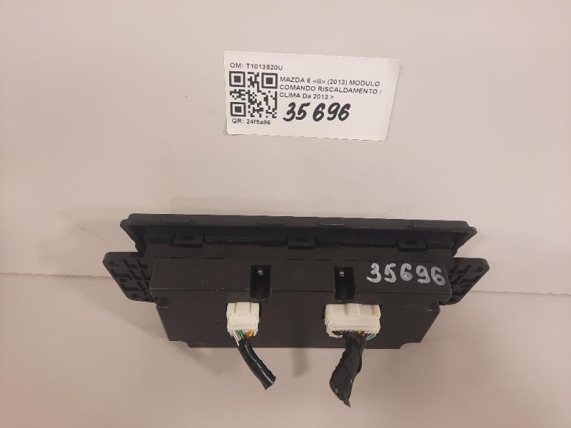 Modulo Comando Riscaldamento Clima T1013520U Mazda 6 III 2013