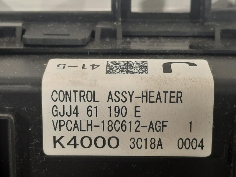 Modulo Comando Riscaldamento Clima VPCALH-18C612-AGF Mazda 6 III 2013