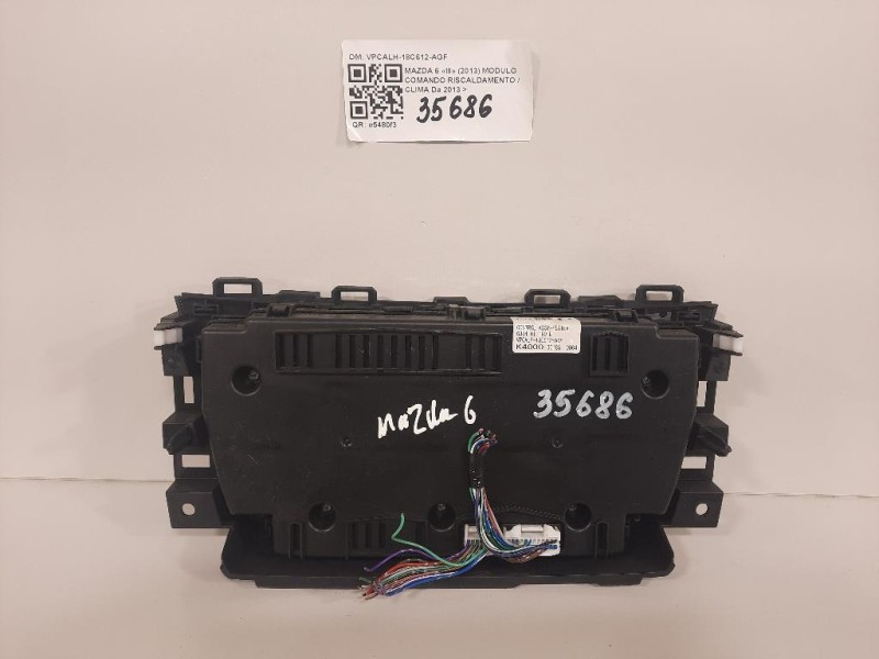 Modulo Comando Riscaldamento Clima VPCALH-18C612-AGF Mazda 6 III 2013