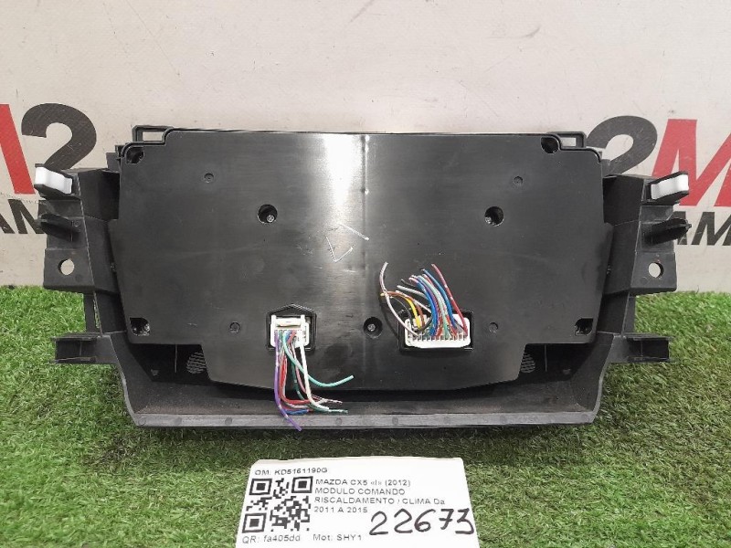 Modulo Comando Riscaldamento Clima KD5161190G Mazda CX5 I 2012