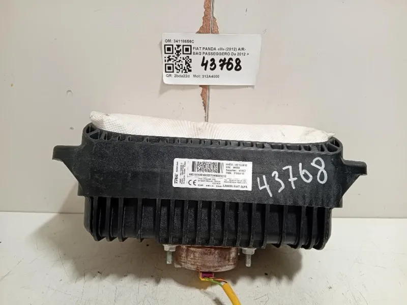 Air-bag Passeggero 34118656C Fiat Panda III 2012