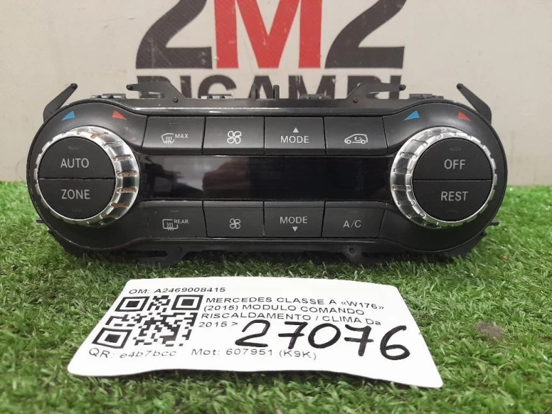 Modulo Comando Riscaldamento Clima A2469008415 Mercedes Classe A W176 2015