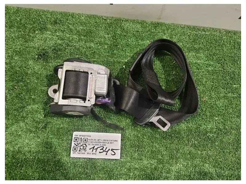 Cintura DI Sicurezza Sedile ANT DX 8P3857706A Audi A3 8P1 2004