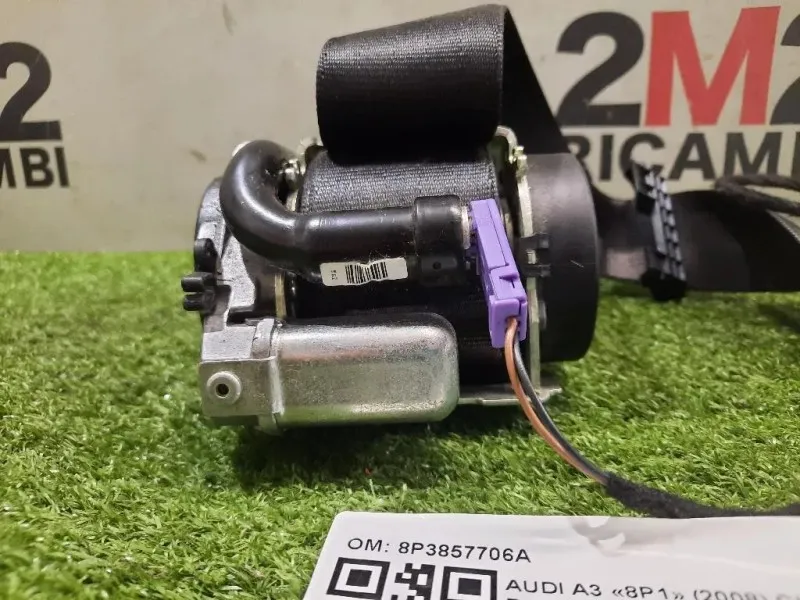 Cintura DI Sicurezza Sedile ANT DX 8P3857706A Audi A3 8P1 2008