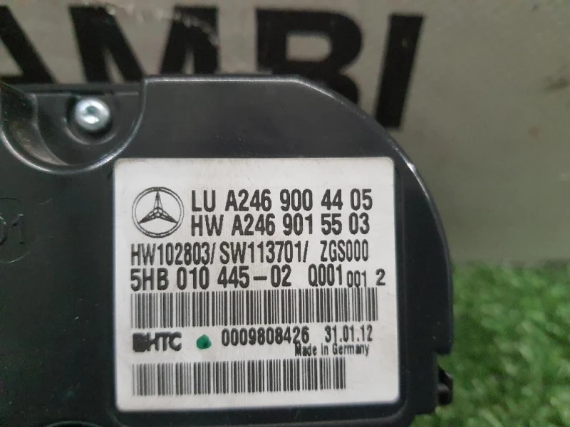 Modulo Comando Riscaldamento Clima A2469004405 Mercedes Classe B W246 2012