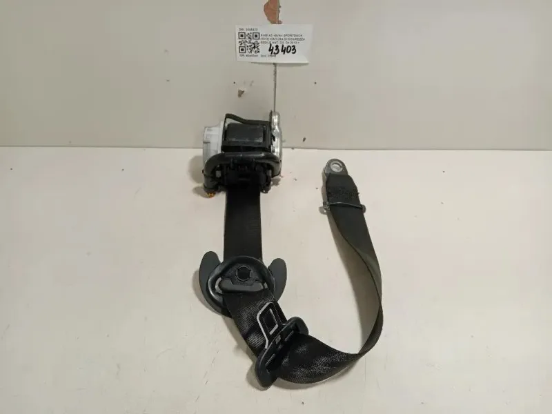 Cintura DI Sicurezza Sedile ANT DX 3066322 Audi A3 8VA Sportback 2012