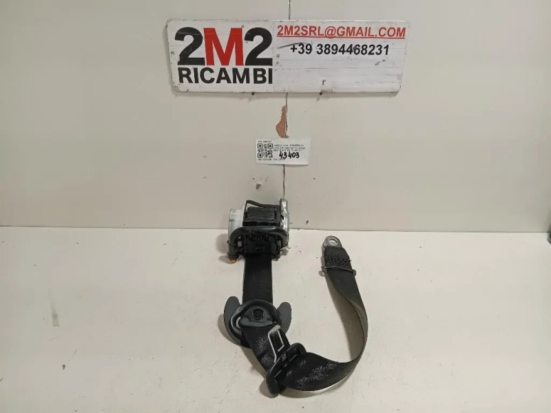Cintura DI Sicurezza Sedile ANT DX 3066322 Audi A3 8VA Sportback 2012