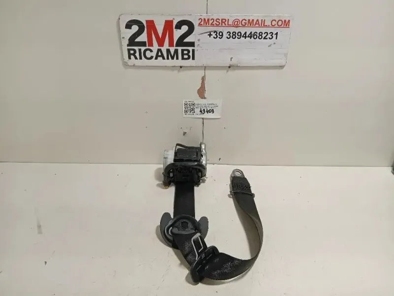 Cintura DI Sicurezza Sedile ANT DX 3066322 Audi A3 8VA Sportback 2012