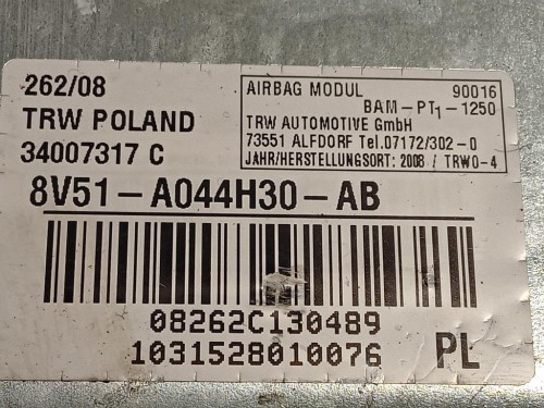 Air-bag Passeggero 735519767 Fiat Punto EVO 2010