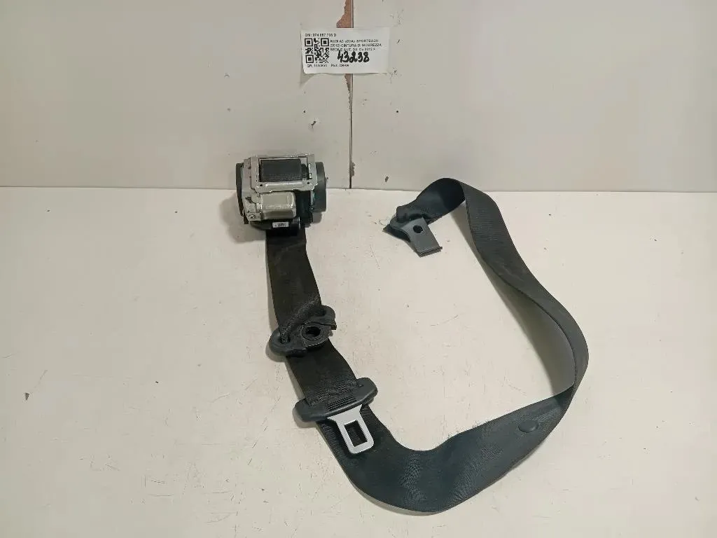 Cintura DI Sicurezza Sedile ANT DX 8P4 857 706 D Audi A3 8VA Sportback 2012