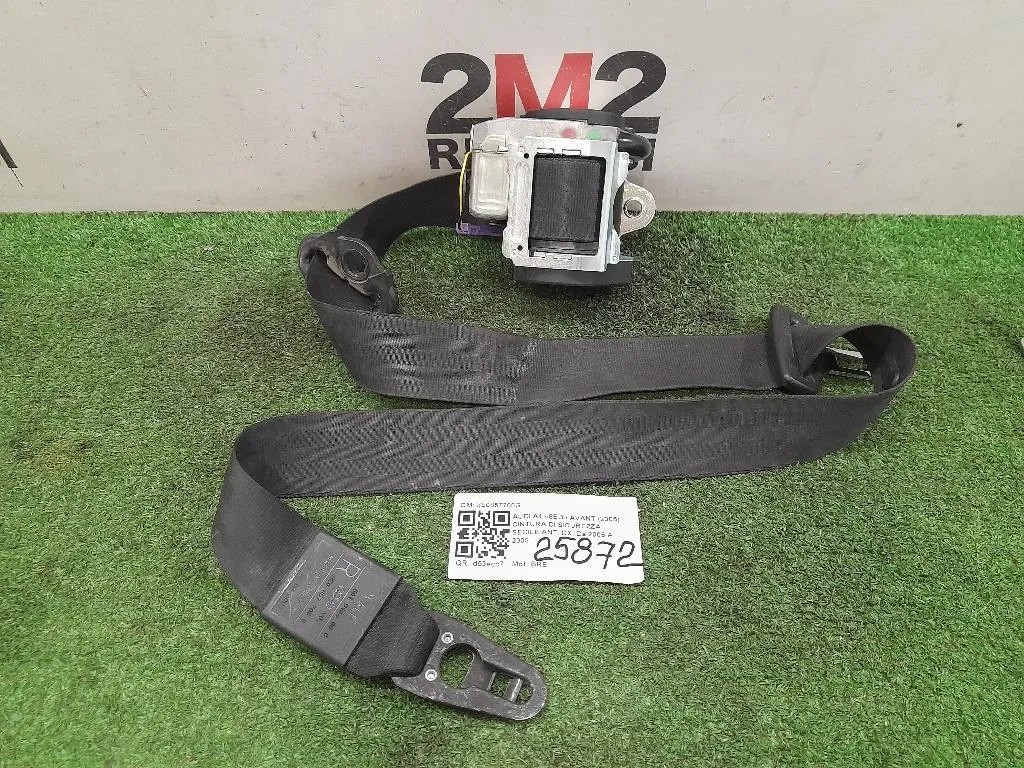 Cintura DI Sicurezza Sedile ANT DX 8E0857706G Audi A4 8ED Avant 2005
