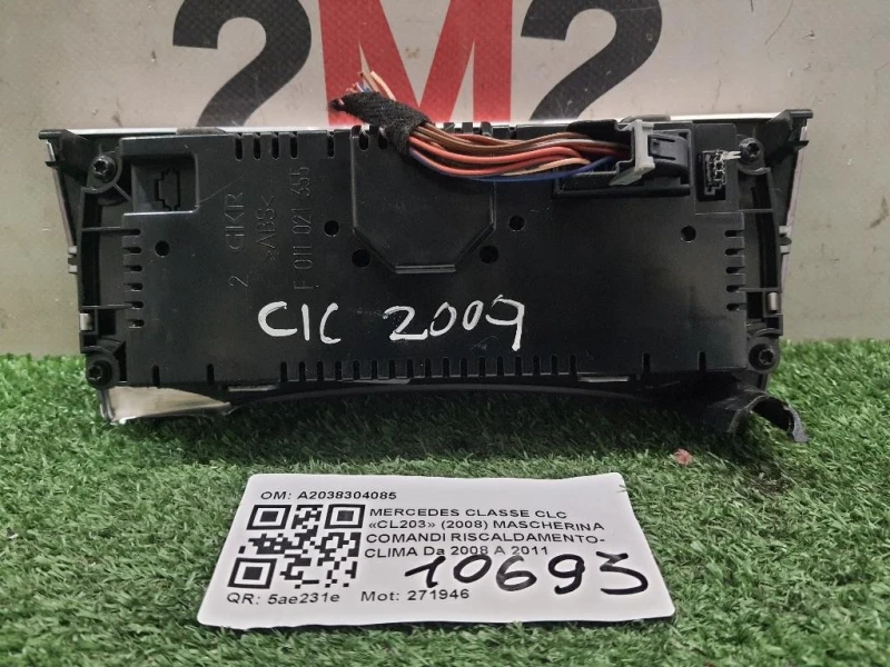 Modulo Comando Riscaldamento Clima A2038304085 Mercedes Classe CLC Cl203 2008