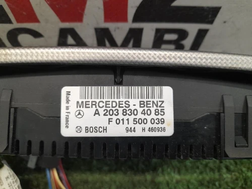 Modulo Comando Riscaldamento Clima A2038304085 Mercedes Classe CLK C209 2003