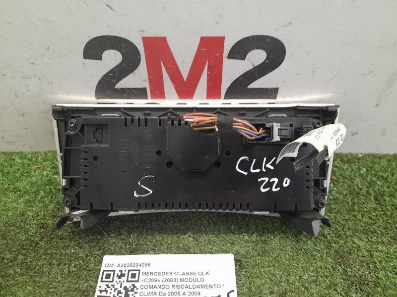 Modulo Comando Riscaldamento Clima A2038304085 Mercedes Classe CLK C209 2003