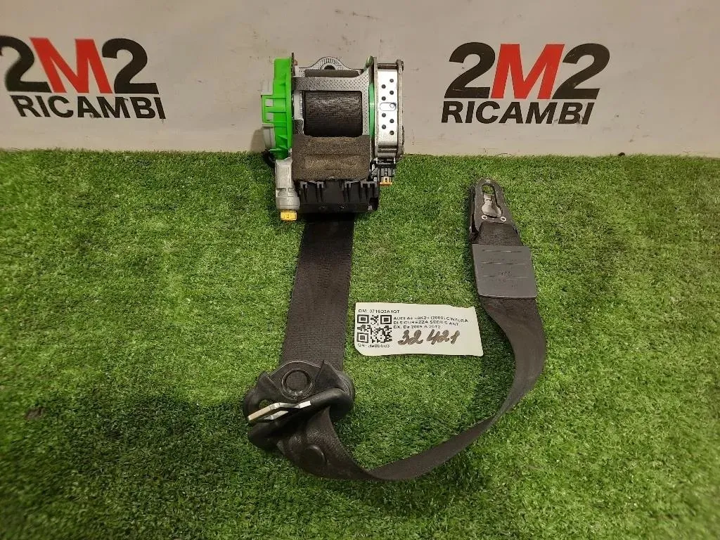 Cintura DI Sicurezza Sedile ANT DX 0715D3A1QT Audi A4 8K2 2008