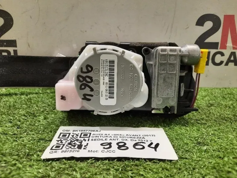 Cintura DI Sicurezza Sedile ANT DX 8K1857706AJ Audi A4 8K5 Avant 2012