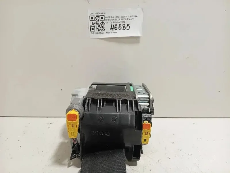 Cintura DI Sicurezza Sedile ANT DX 306369910 Audi A5 8T3 2008