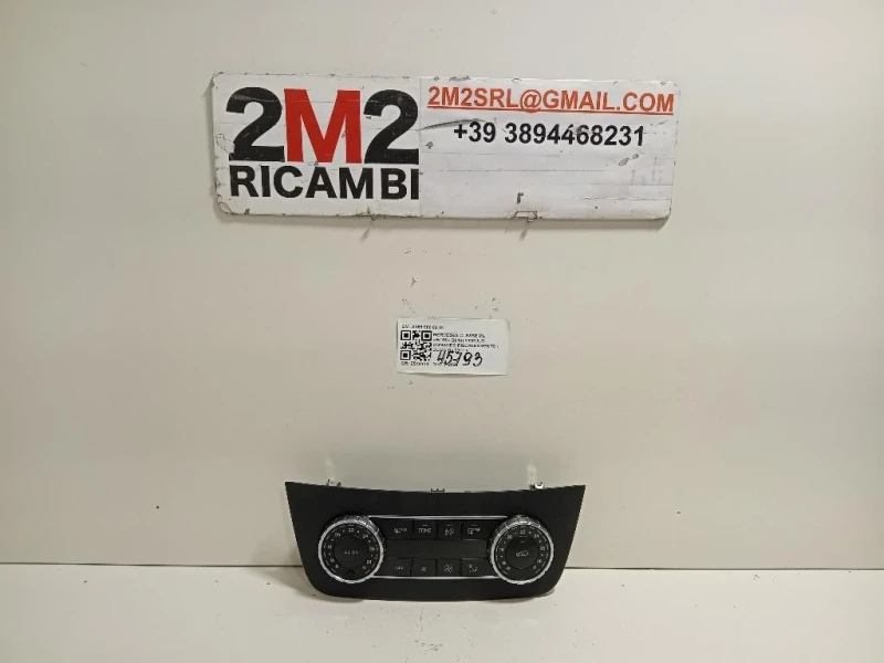 Modulo Comando Riscaldamento Clima A166 900 69 08 Mercedes Classe ML W166 2012