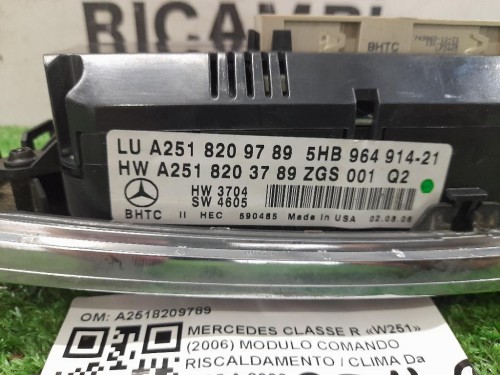 Modulo Comando Riscaldamento Clima