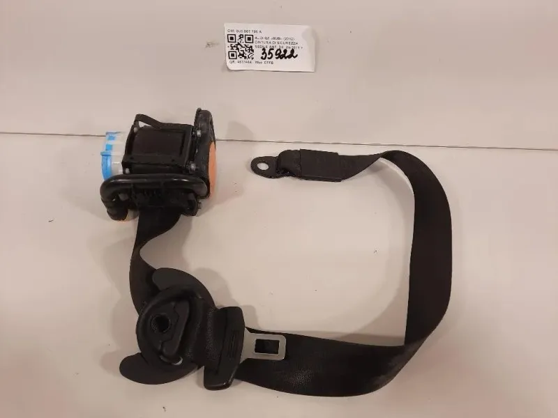 Cintura DI Sicurezza Sedile ANT DX 8U0857706 A Audi Q3 8UB 2012