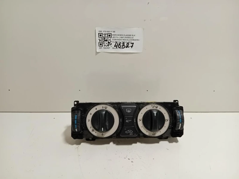 Modulo Comando Riscaldamento Clima 170 830 11 85 Mercedes Classe SLK R170 1997