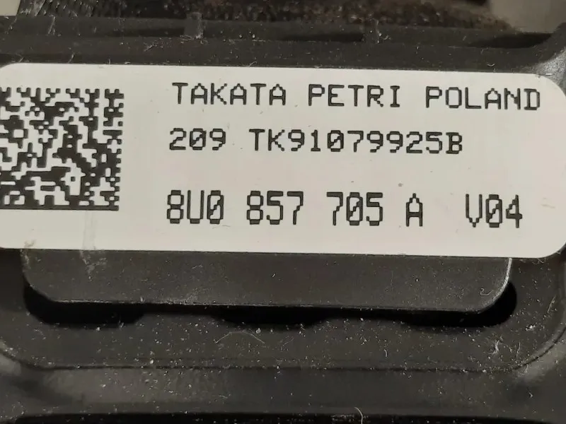 Cintura DI Sicurezza Sedile ANT DX 8U0857706 A Audi Q3 8UB 2012