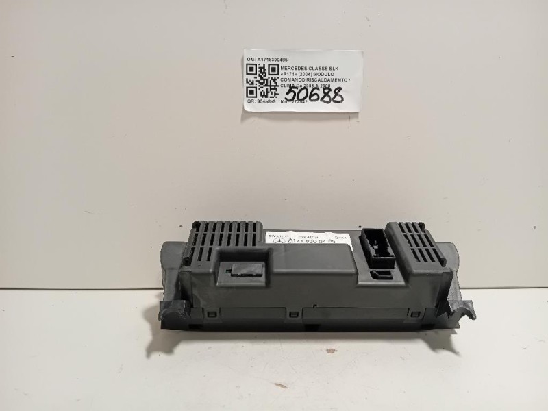 Modulo Comando Riscaldamento Clima A1718300485 Mercedes Classe SLK R171 2004