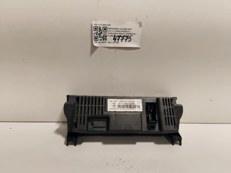 Modulo Comando Riscaldamento Clima A1718301085 Mercedes Classe SLK R171 2004