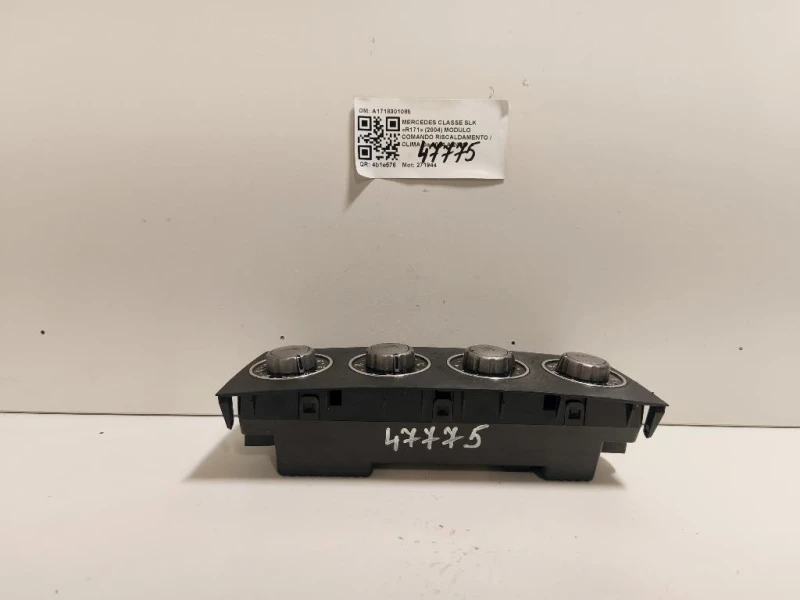 Modulo Comando Riscaldamento Clima A1718301085 Mercedes Classe SLK R171 2004
