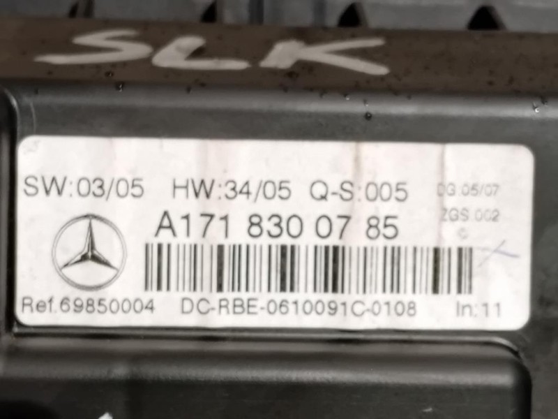 Modulo Comando Riscaldamento Clima A1718300785 Mercedes Classe SLK R171 2004