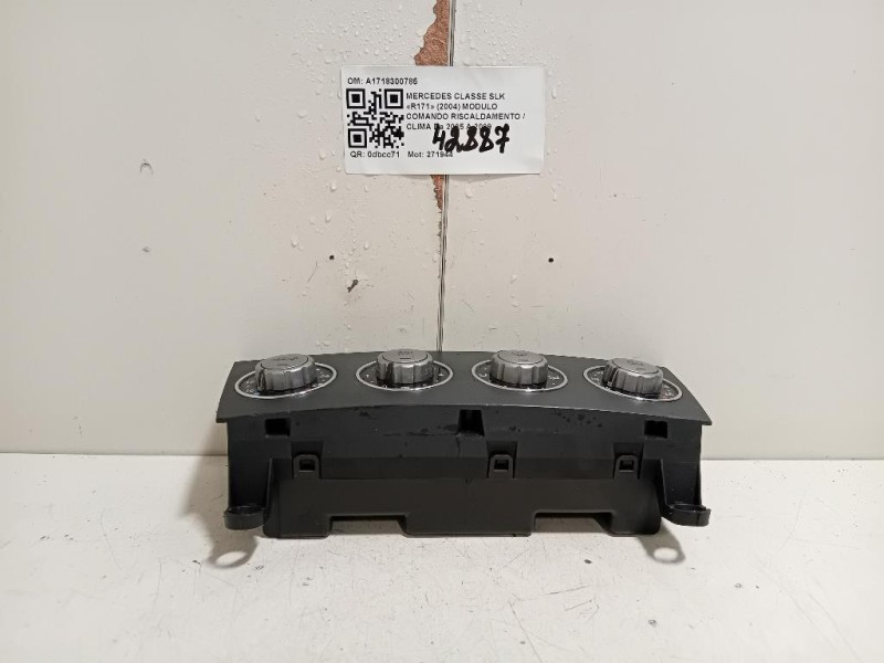 Modulo Comando Riscaldamento Clima A1718300785 Mercedes Classe SLK R171 2004