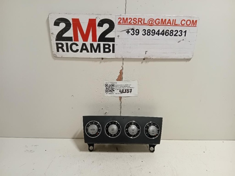 Modulo Comando Riscaldamento Clima A1718300785 Mercedes Classe SLK R171 2004