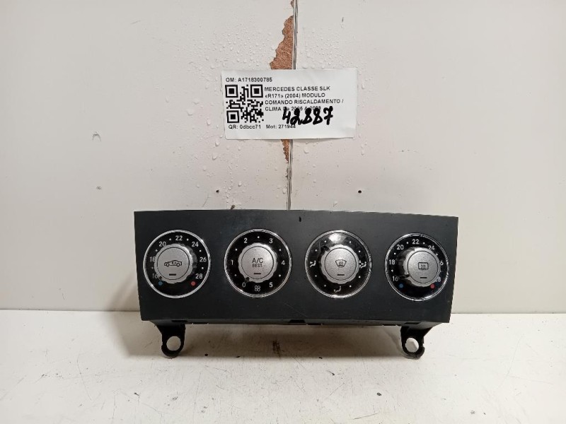 Modulo Comando Riscaldamento Clima A1718300785 Mercedes Classe SLK R171 2004