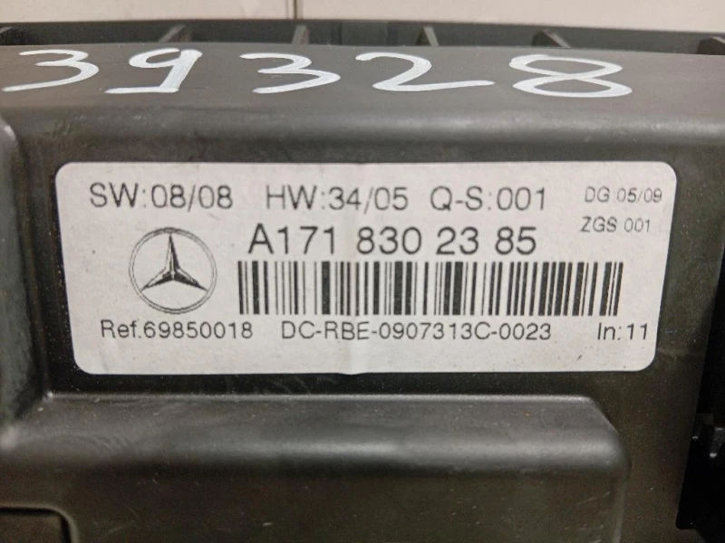 Modulo Comando Riscaldamento Clima A1718302385 Mercedes Classe SLK R171 2004