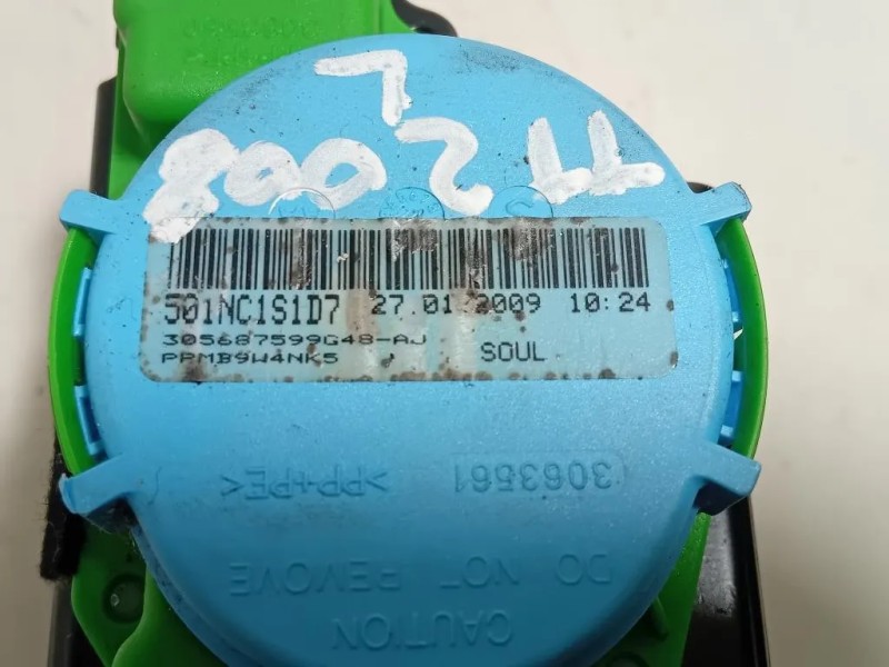 Cintura DI Sicurezza Sedile ANT DX 305687500G48 Audi TT 8J3 2010