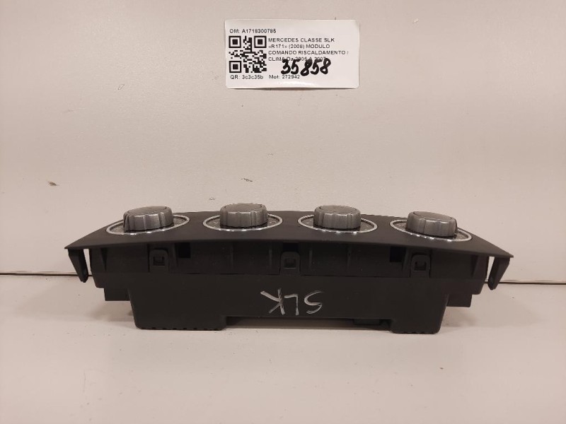 Modulo Comando Riscaldamento Clima A1718300785 Mercedes Classe SLK R171 2004