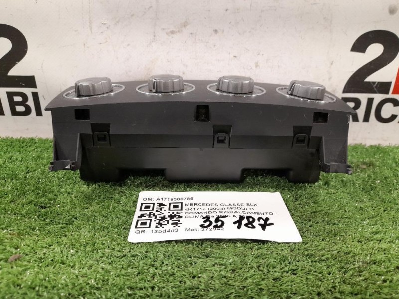 Modulo Comando Riscaldamento Clima A1718300785 Mercedes Classe SLK R171 2004
