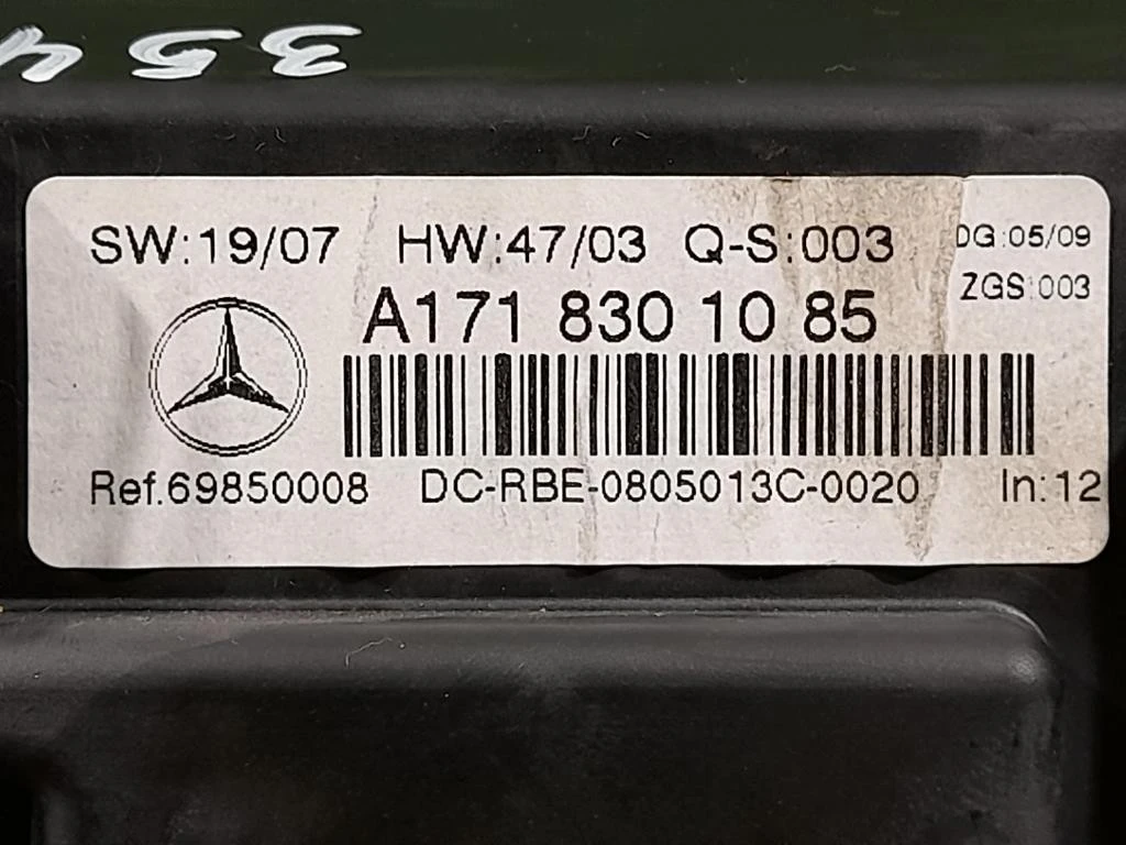Modulo Comando Riscaldamento Clima A1718300785 Mercedes Classe SLK R171 2008