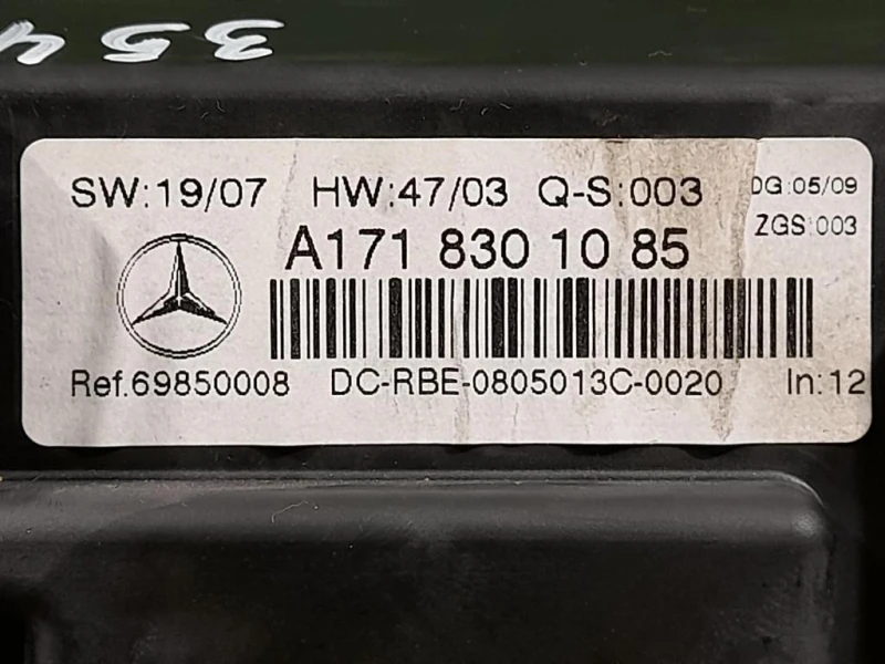 Modulo Comando Riscaldamento Clima A1718300785 Mercedes Classe SLK R171 2008