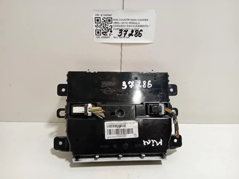 Modulo Comando Riscaldamento Clima E1060547 Mini Countryman Cooper R60 2010