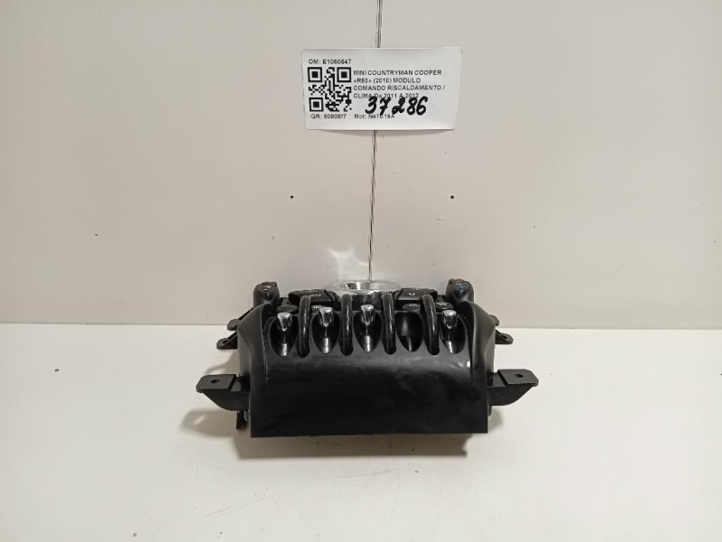 Modulo Comando Riscaldamento Clima E1060547 Mini Countryman Cooper R60 2010