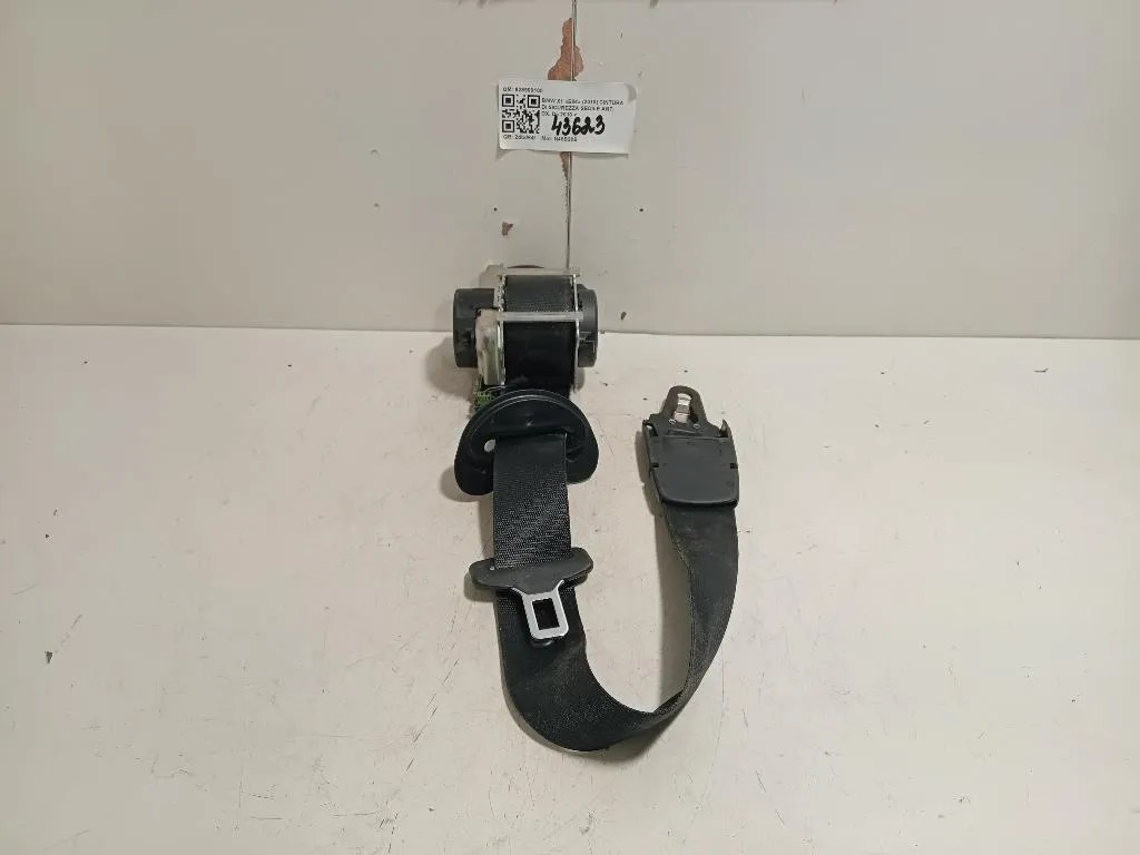 Cintura DI Sicurezza Sedile ANT DX 628900100 Bmw X1 E84 2010