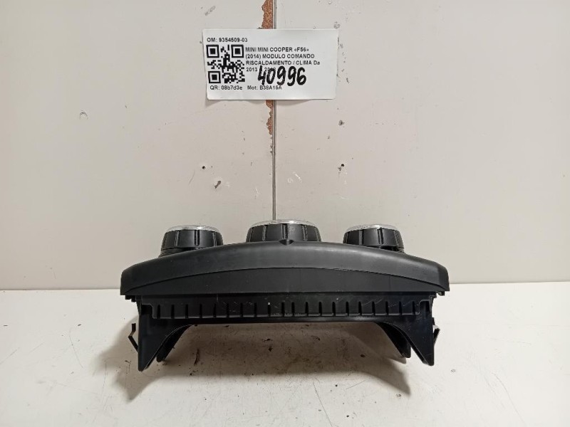 Modulo Comando Riscaldamento Clima 9354509-03 Mini MINI Cooper F56 2014