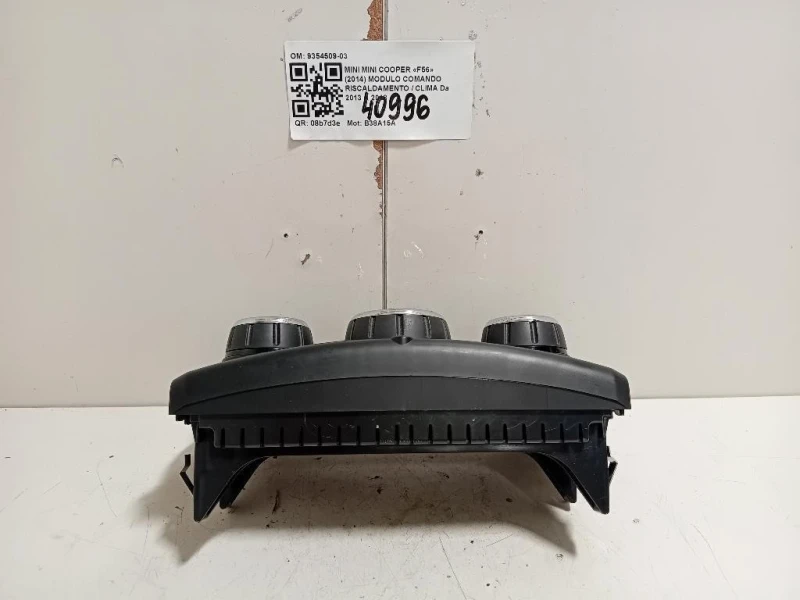 Modulo Comando Riscaldamento Clima 9354509-03 Mini MINI Cooper F56 2014