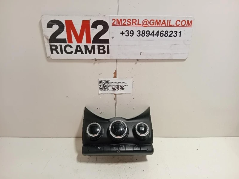 Modulo Comando Riscaldamento Clima 9354509-03 Mini MINI Cooper F56 2014