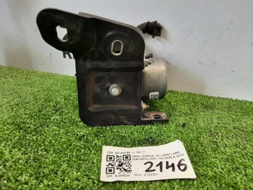 ABS Gruppo ANT 93192755 Opel Corsa D 2007