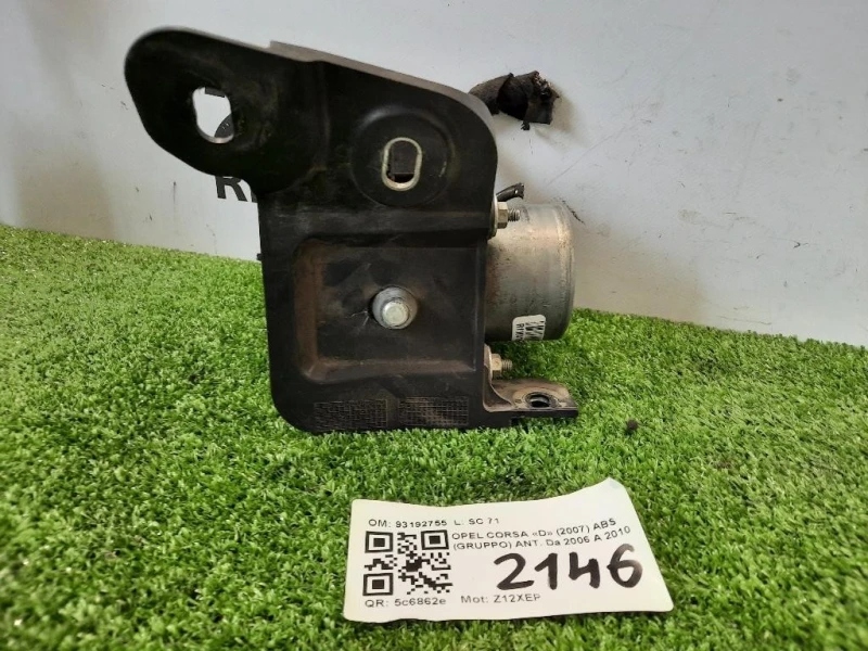 ABS Gruppo ANT 93192755 Opel Corsa D 2007