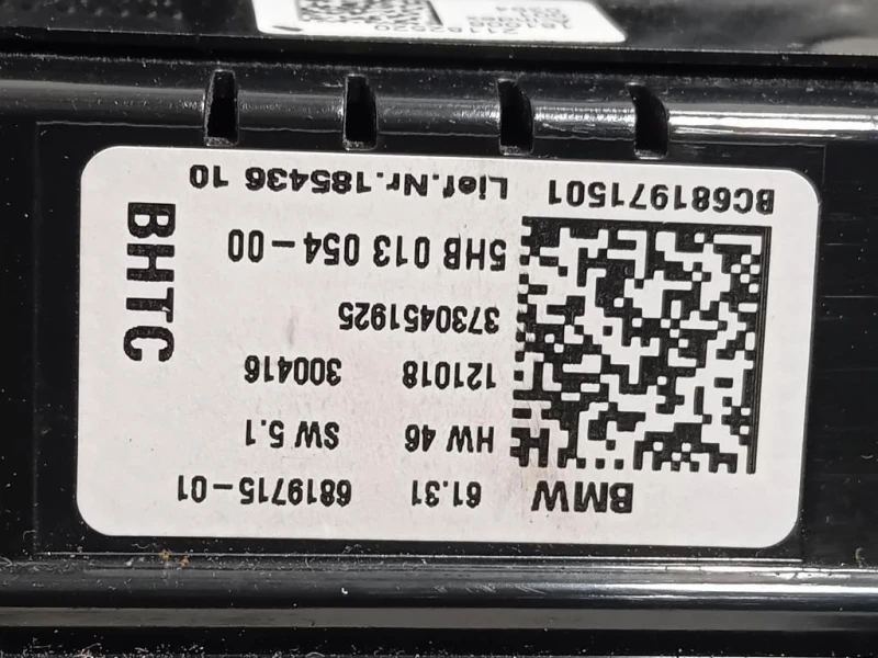 Modulo Comando Riscaldamento Clima 6131681971501 Mini MINI Cooper F56 2018