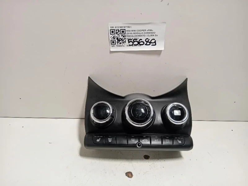 Modulo Comando Riscaldamento Clima 6131681971501 Mini MINI Cooper F56 2018