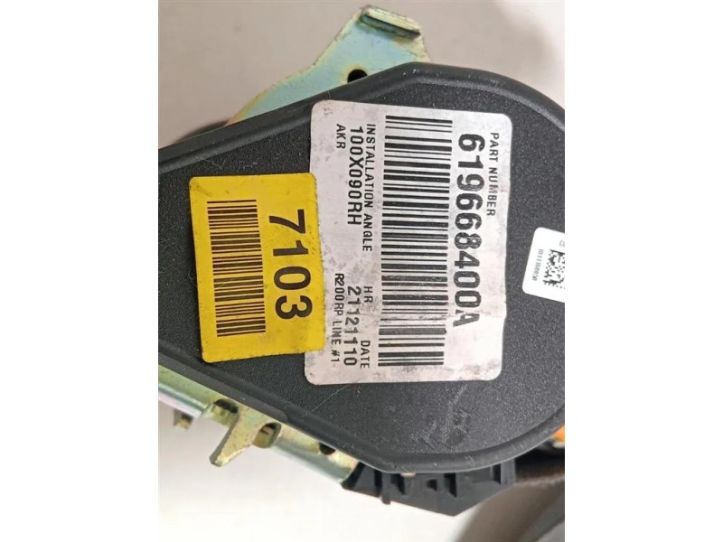 Cintura DI Sicurezza Sedile ANT DX 619668400A Chevrolet Orlando 2011